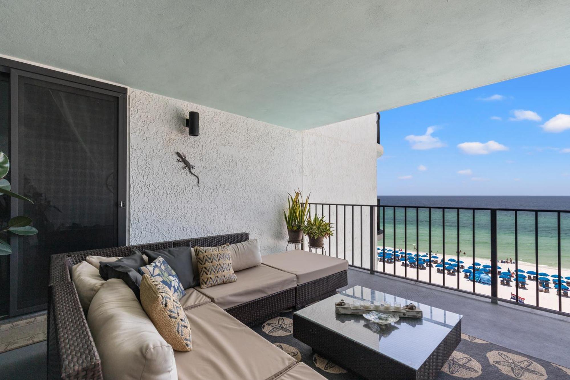 Stunning 2/2 Designer Condo W Coastal Appeal Right On The Gulf! Panama City Beach Εξωτερικό φωτογραφία