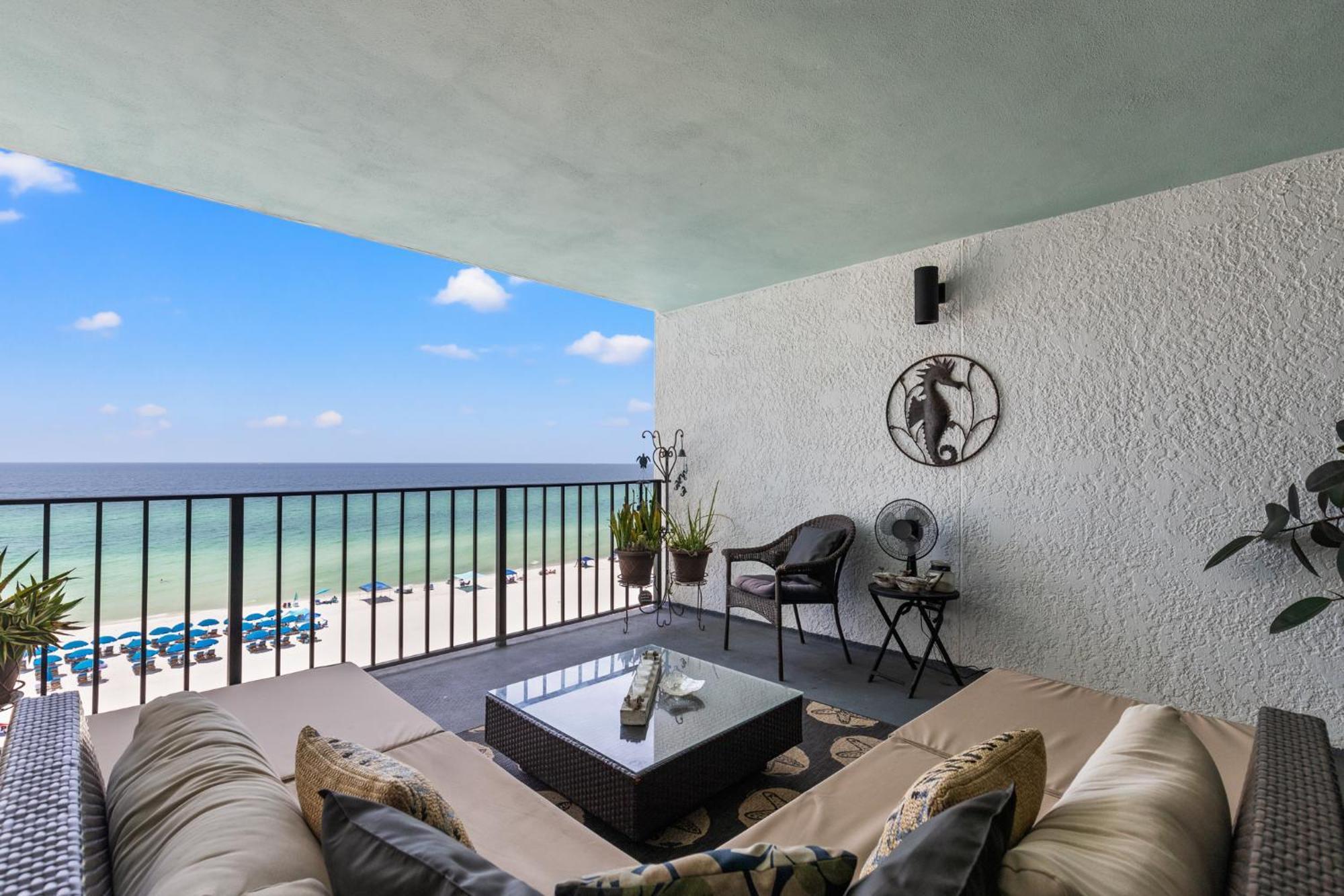Stunning 2/2 Designer Condo W Coastal Appeal Right On The Gulf! Panama City Beach Εξωτερικό φωτογραφία